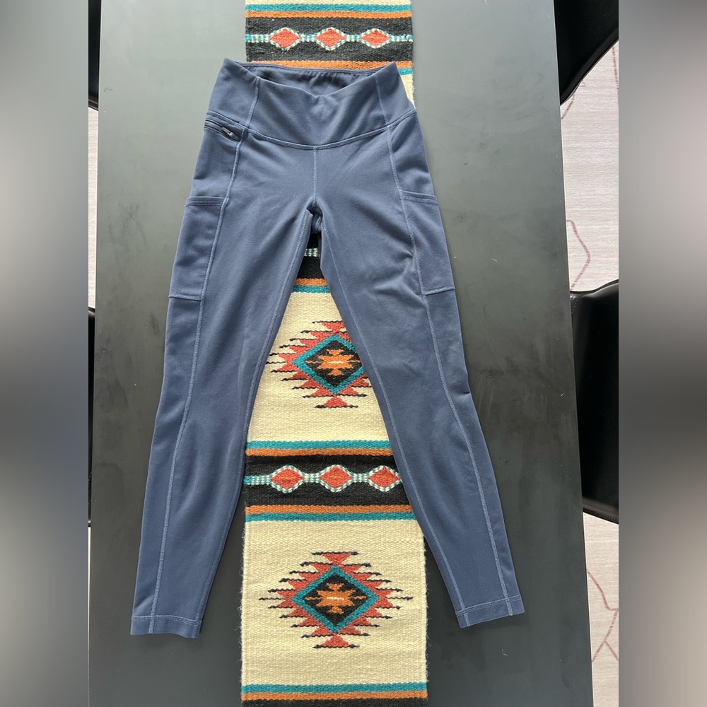 Patagonia Dark Blue Leggings with Pockets